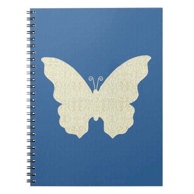 Carnet dentelle papillon (Devant)