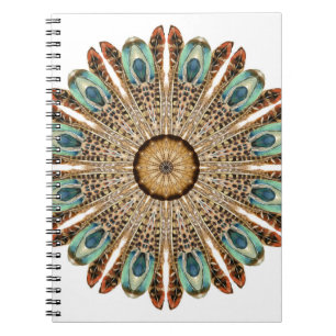 Carnet Dentelles Mandala Aquarelle : Dentelles naturelles