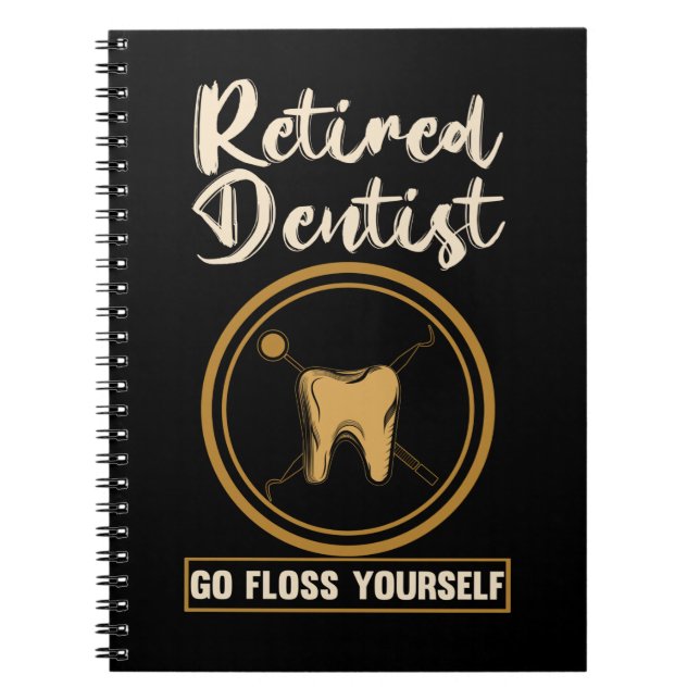 Carnet Dentistesse Dentistère Retraite papa maman (Devant)