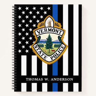 Carnet Département de police logo personnalisé police