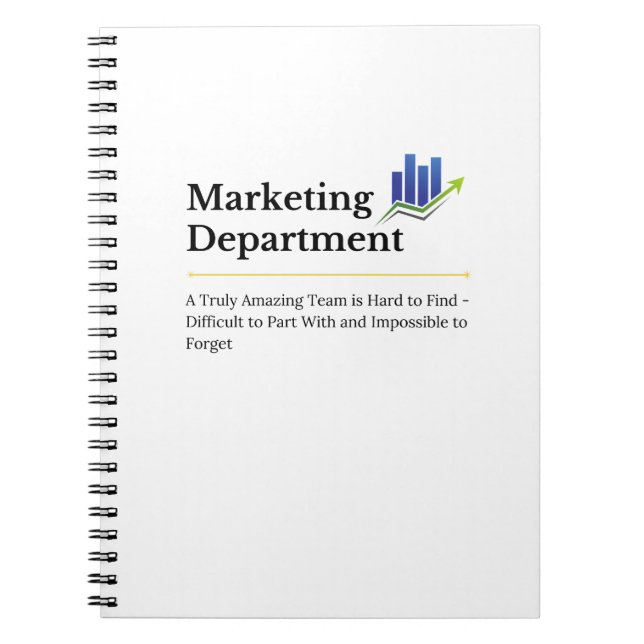 Carnet Département Marketing (Devant)