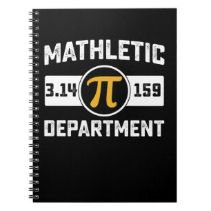 Carnet Département Mathlétique Pi Day Math Vintage
