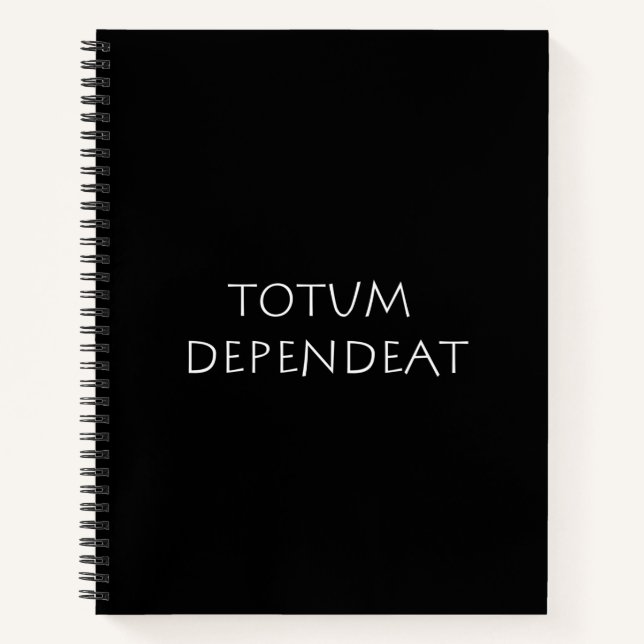 Carnet Dépendance totale (Devant)
