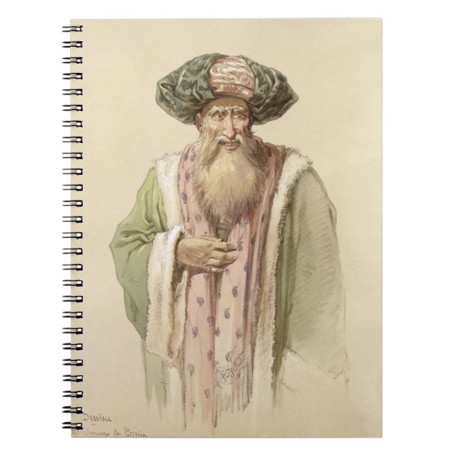 Carnet Derviche - de Bosnie (Devant)
