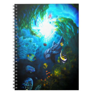 Carnet des dauphins de l'océan Mère
