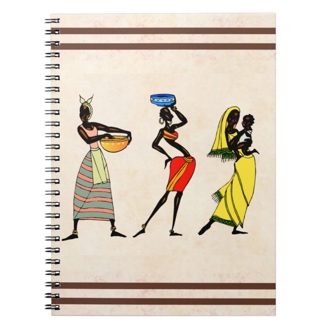 Carnet des femmes d'Afrique (Devant)