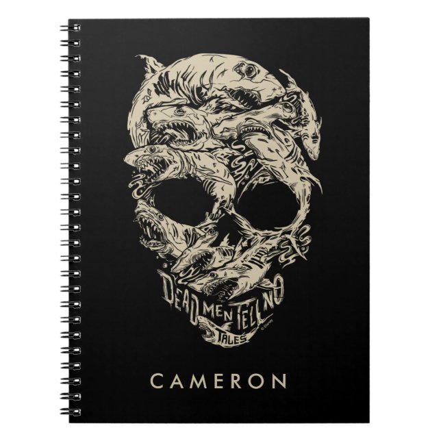 Carnet Des hommes morts ne disent pas de contes crâne (Devant)
