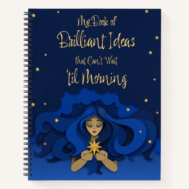 Carnet Des idées brillantes qui ne peuvent pas attendre j (Devant)