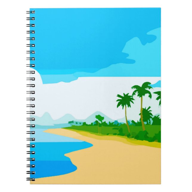 Carnet des îles tropicales (Devant)
