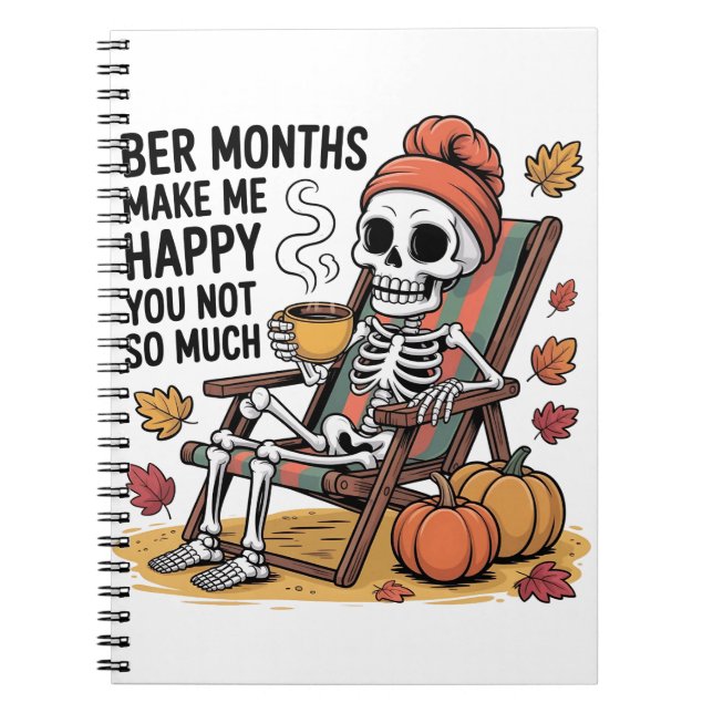 Carnet Des Mois Plus Bers Me Rendre Heureux Tu N'As Pas T (Devant)