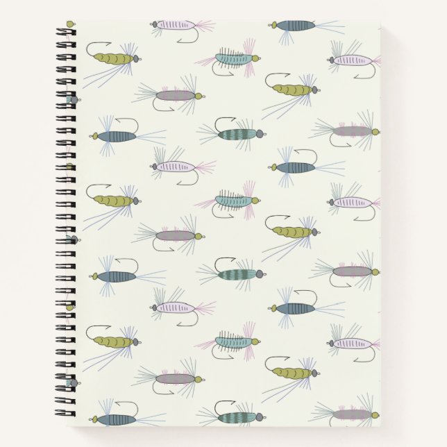 Carnet des mouches de pêche aérienne (Devant)