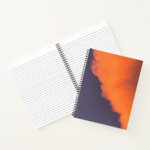 Carnet Des nuages magiques et rêvés dans des couleurs rêv