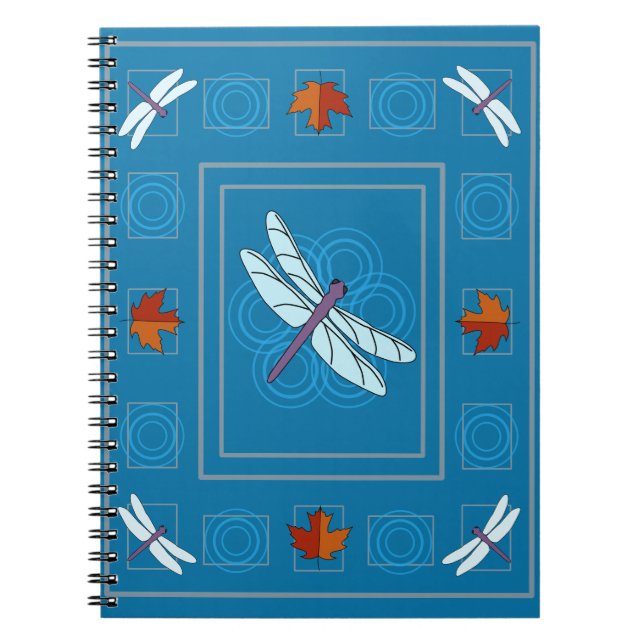 Carnet des ondulations de libellules (Devant)
