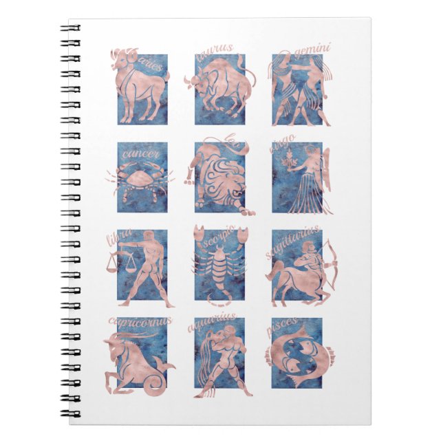 Carnet des panneaux Zodiac 12 étoiles (Devant)