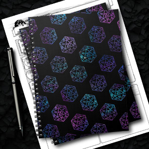 Carnet Dés RPG Campagne Nebula Imaginaire Tabletop Game