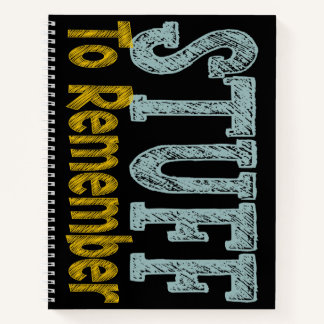 Carnet Des trucs à retenir