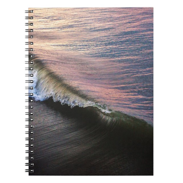 CARNET DES VAGUES OCÉANIENNES CRASSENT SUR LE BORD PENDAN (Devant)