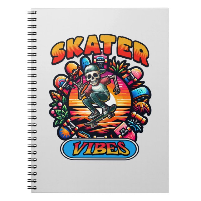 CARNET DES VIBES DE SKATER ! (Devant)
