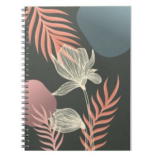 Carnet Design Abstrait Art Flower - Elegant Mi