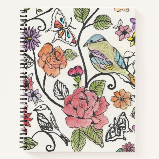 Carnet design Bloomsbury (Devant)