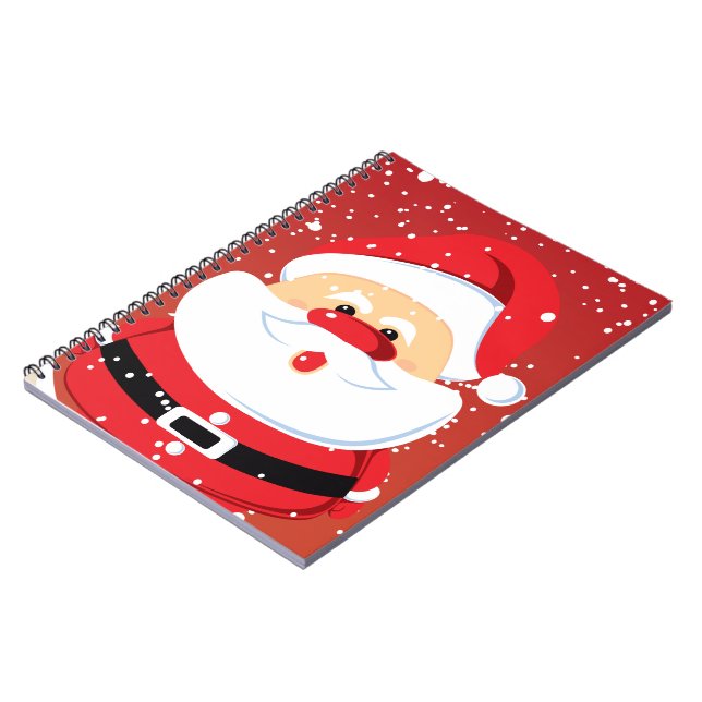 Carnet Design de Noël du Père Noël (Côté gauche)