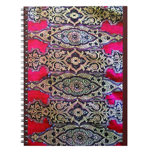 Carnet Design de Sari en Inde (Devant)