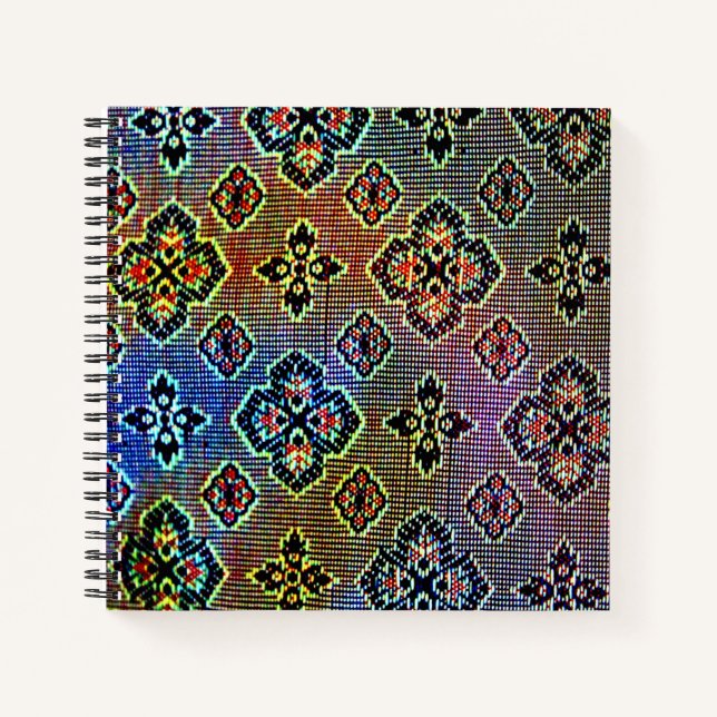 Carnet Design de Sari en Inde (Devant)