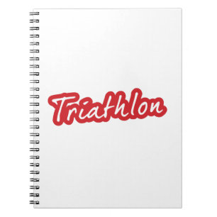 Carnet Design de triathlon cool