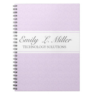 Carnet Design d'entreprise moderne Lavender Chic Executiv