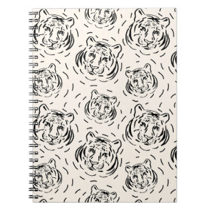 Carnet Design en tigre gras