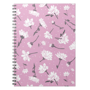Carnet Design Floral Rose - Art Fleur Élégant