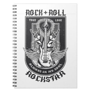 Carnet Design Guitar Rock