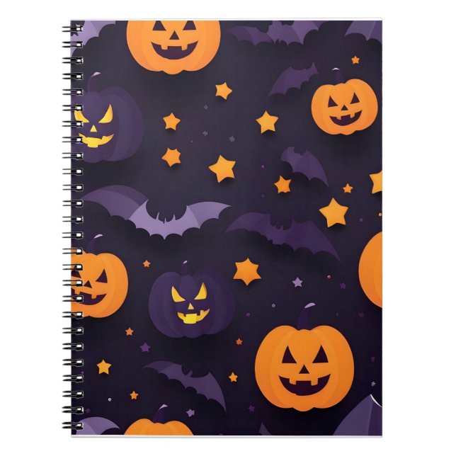 Carnet Design Halloween Abstrait (Devant)