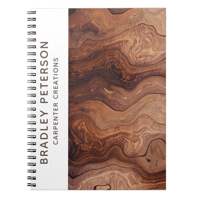 Carnet Design Moderne Construction de menuiserie En Bois (Devant)