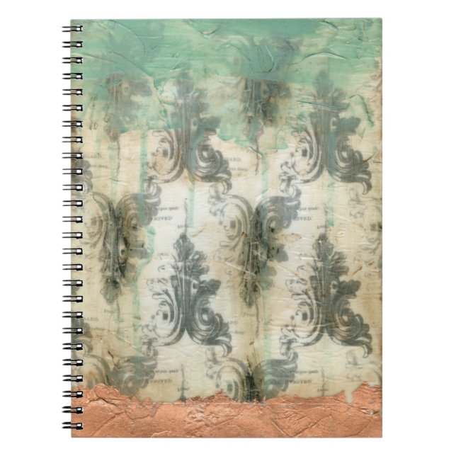 Carnet Design moderne Fleur De Lis (Devant)