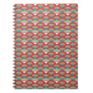Carnet Design Motif traditionnel sans couture élégant