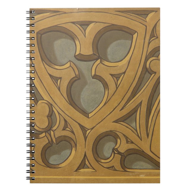 Carnet Design ornemental en bois (Devant)