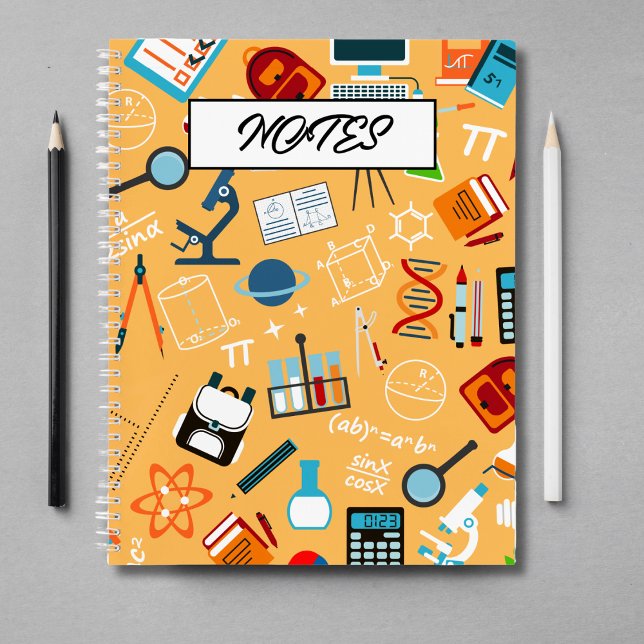Carnet Design scientifique dynamique Parfait pour la clas (Créateur téléchargé)