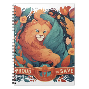 Carnet "Design unique de stéthoscope en forme de cœur 