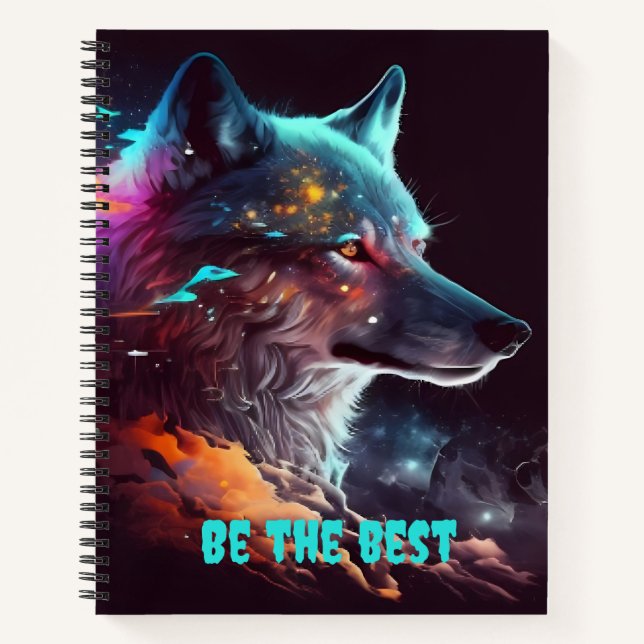 carnet d'esprit loup (Devant)