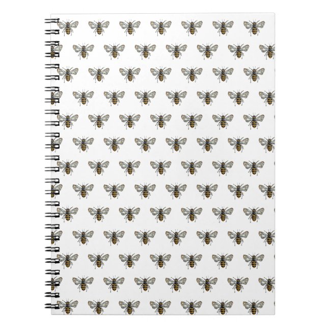 Carnet d'essaim d'abeilles (Devant)