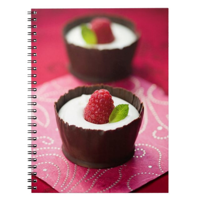 Carnet Dessert blanc de mousse de chocolat (Devant)