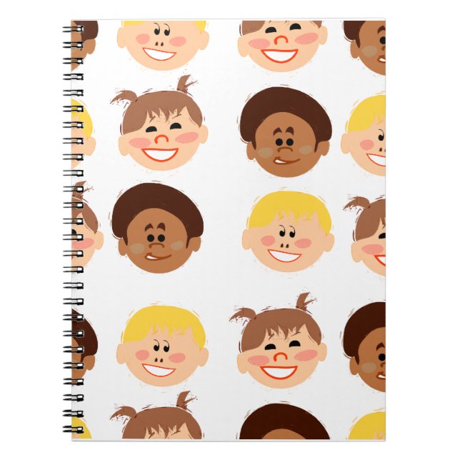 Carnet Dessin animé rétro impertinent pour enfants (Devant)