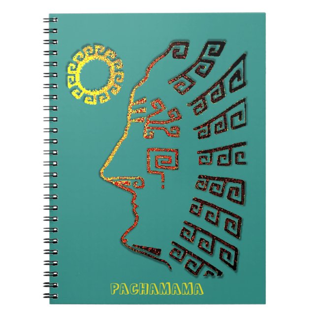 Carnet Dessin artistique Abstrait de Machu Picchu sur Tur (Devant)