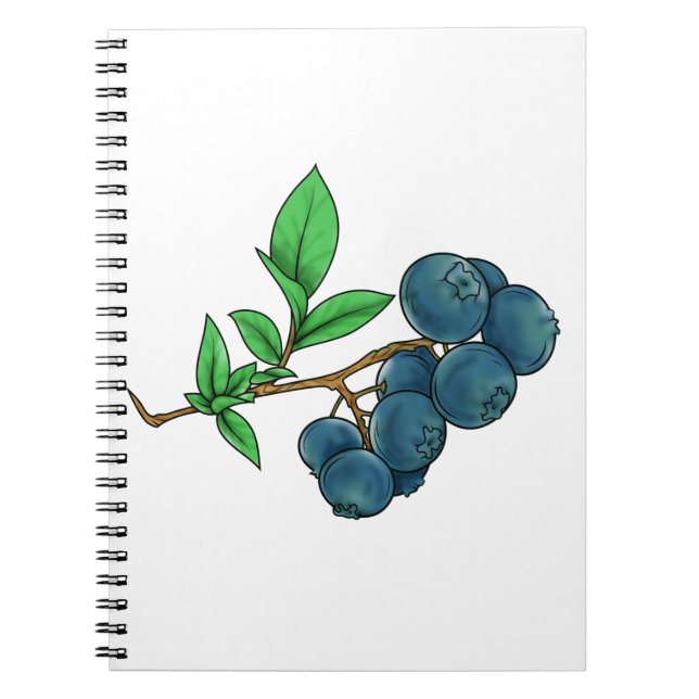 Carnet dessin de bleuet (Devant)