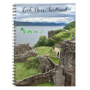 Carnet Dessin de Nessie Loch Ness Monster, Écosse