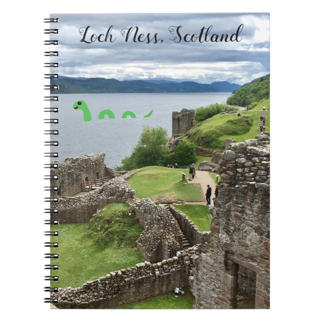 Carnet Dessin de Nessie Loch Ness Monster, Écosse (Devant)