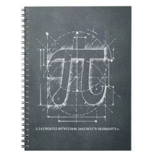 Carnet Dessin de nombre de pi