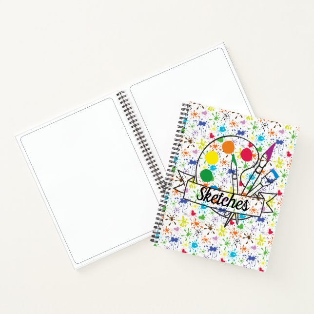 Carnet Dessin de peinture (Intérieur)