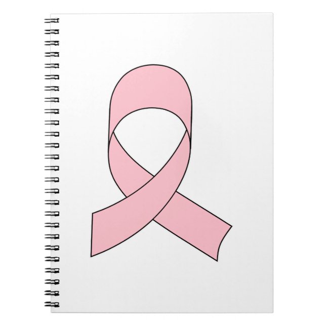 Carnet Dessin de ruban rose (Devant)